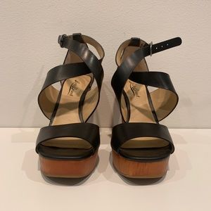 Lucky Brand Wedge Heels (only worn once!)